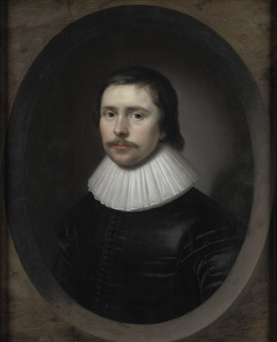 Portret van Edward Hyde door Cornelis Janssens van Ceulen